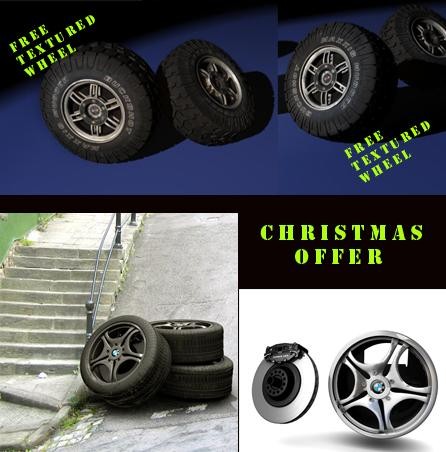 sports tyre 3d ma - Sports Tyre by lekshman